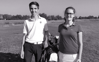 Das Goethe-Golfteam bei „Jugend trainiert für Olympia“