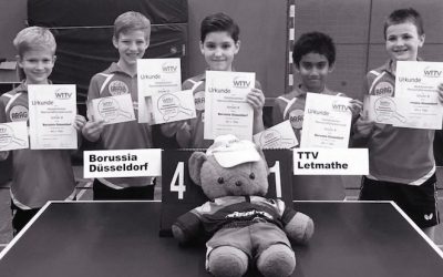 Schüler gewinnen Westdeutsche Tischtennis Meisterschaft